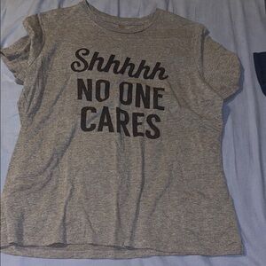 Gray Graphic Tee - Short Sleeve